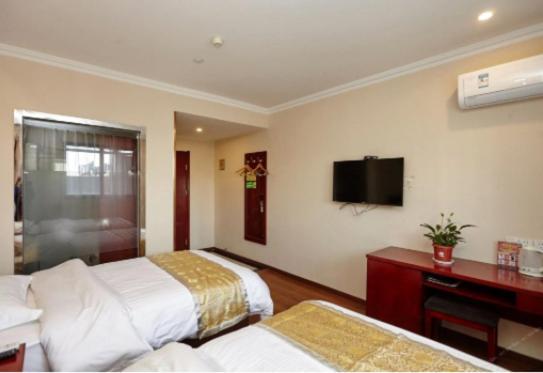 Greentree Inn Jiangsu Suzhou Suzhouleyuan Tianping College Business Hotel Exterior photo